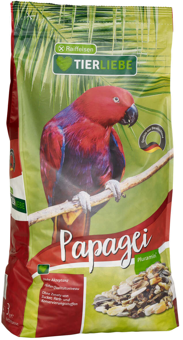 TIERLIEBE Papageienfutter